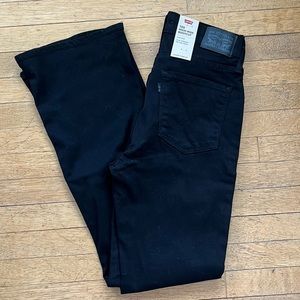 Levi’s sculpt hyper soft bootcut jeans, black, NWT, 6 short 28x30